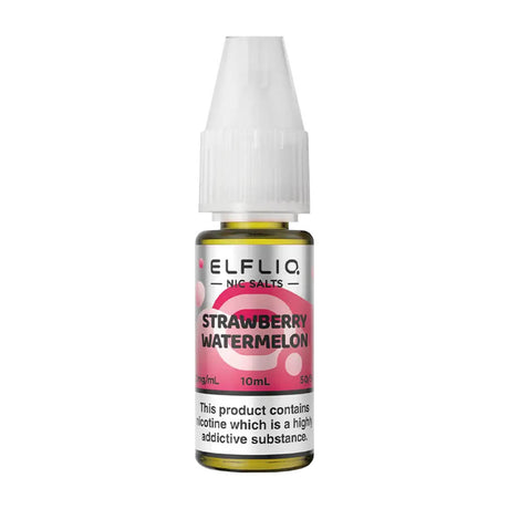 ELFLIQ Strawberry Watermelon Nic Salt E-liquid By ELF Bar