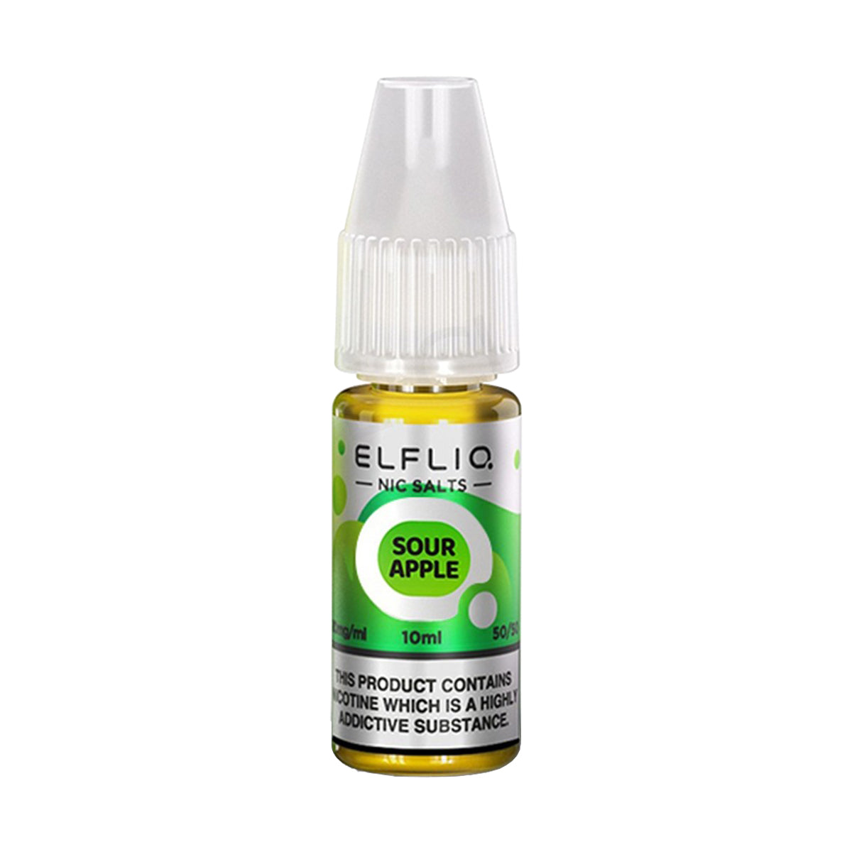 Elfliq Sour Apple Nic Salt E-liquid By ELF Bar