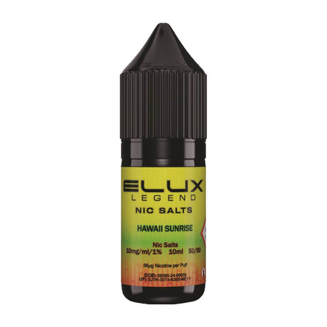 Hawaii Sunrise Nic Salt E-liquid By Elux Legend