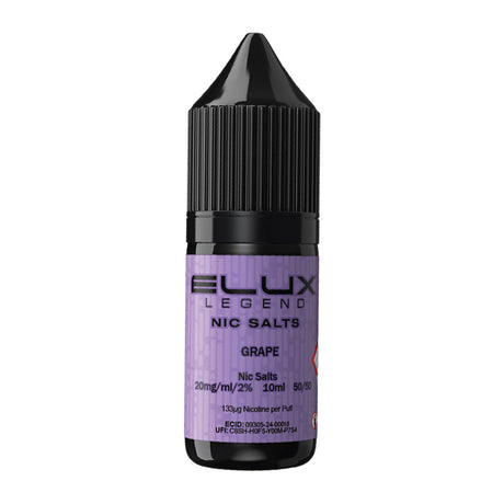 Grape Nic Salt E-liquid By Elux Legend