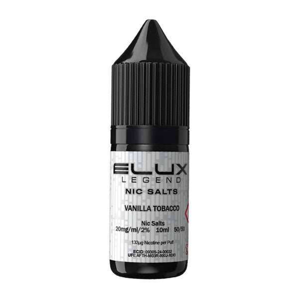 Vanilla Tobacco Nic Salt E-liquid By Elux Legend | Vape 360 Uk Vanilla Tobacco Nic Salt E-liquid By Elux Legend | Vape 360 Uk