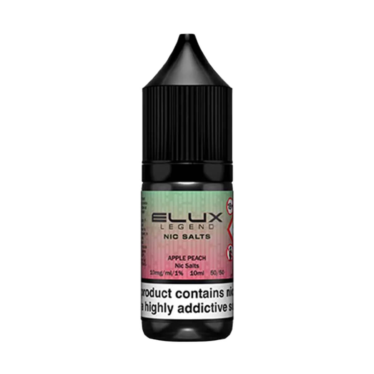 Elux Legend Nic Salt E-liquid Apple Peach