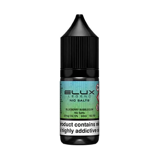 Elux Legend Nic Salt E-liquid Blueberry Bubblegum 