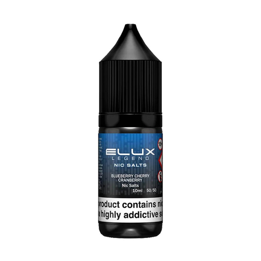 Elux Legend Nic Salt E-liquid Blueberry Cherry Cranberry