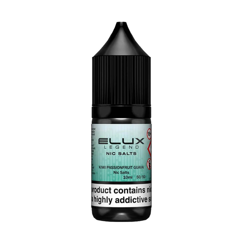 Elux Legend Nic Salt E-liquid Kiwi Passionfruit Guava 