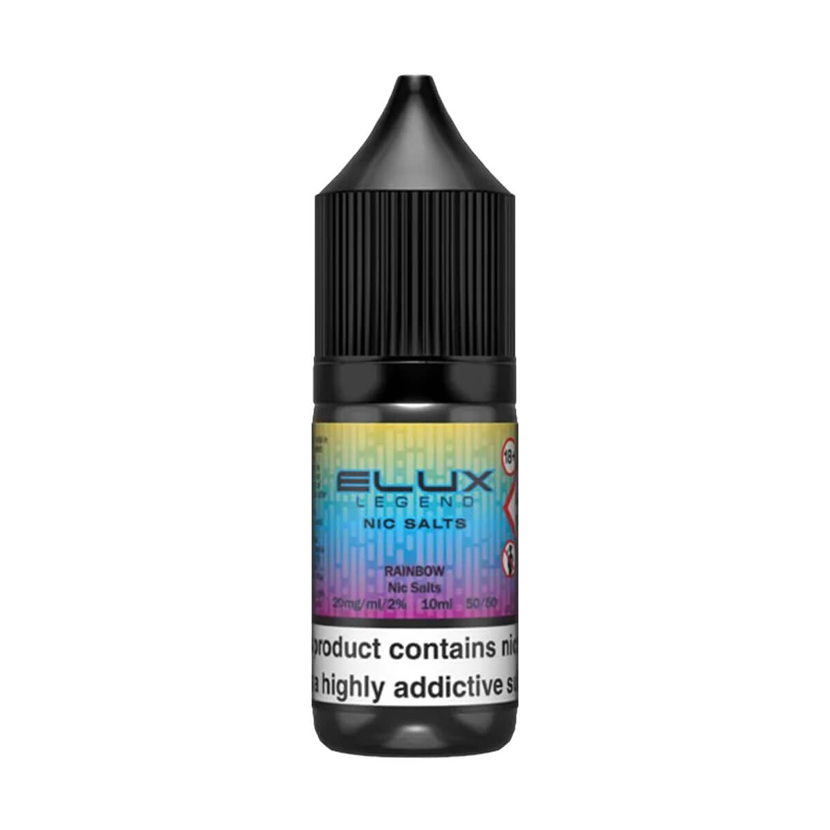 Elux Legend Nic Salt E-liquid Rainbow 