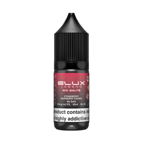 Elux Legend Nic Salt E-liquid Strawberry Raspberry Cherry 