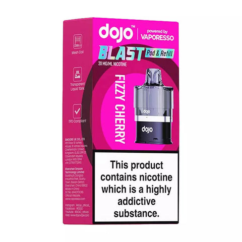 Fizzy Cherry DoJo Blast 6000 Prefilled Pods