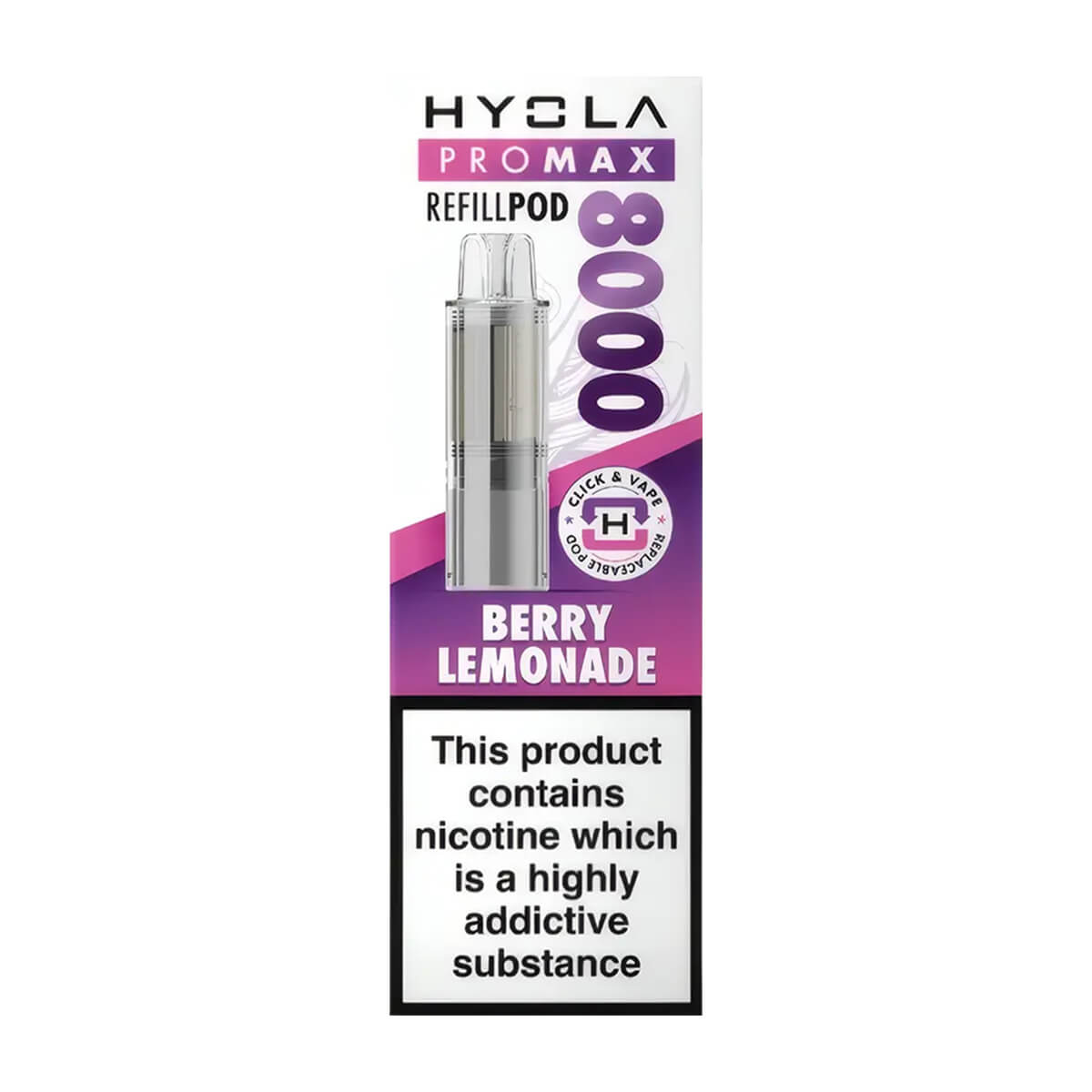 Berry Lemonade Hyola Pro Max 8000 Refill Pack