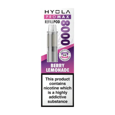 Berry Lemonade Hyola Pro Max 8000 Refill Pack