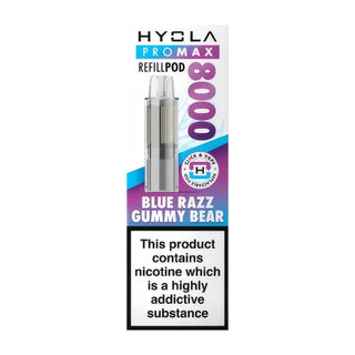 Blue Razz Gummy Bear Hyola Pro Max 8000 Refill Pack