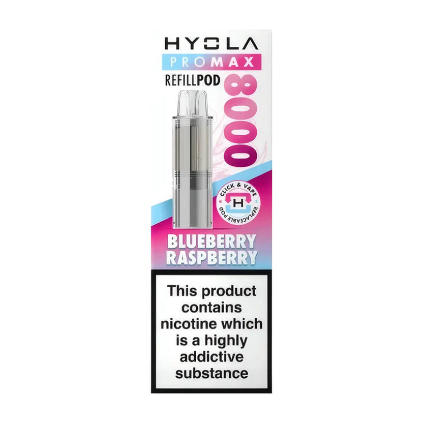 Blueberry Raspberry Hyola Pro Max 8000 Refill Pack