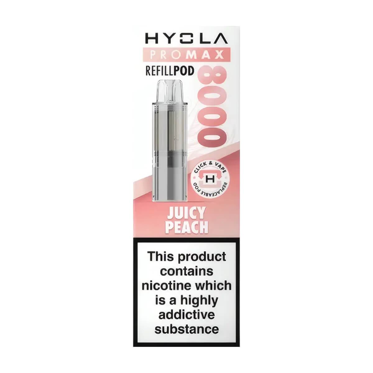 Juicy Peach Hyola Pro Max 8000 Refill Pack