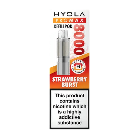 Strawberry Burst Hyola Pro Max 8000 Refill Pack