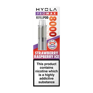 Strawberry Raspberry Ice Hyola Pro Max 8000 Refill Pack