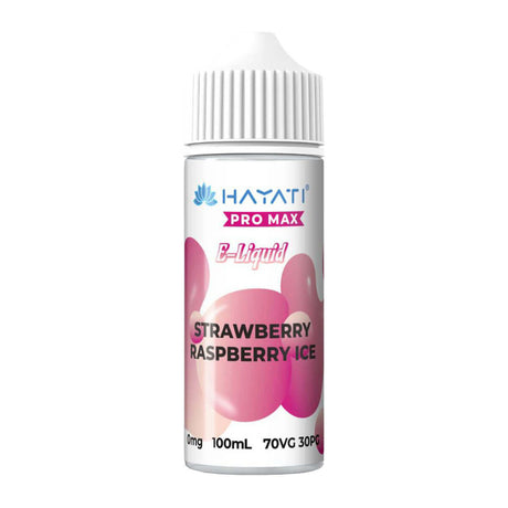 Strawberry Raspberry Ice 100ml Shortfill E-Liquid by Hayati Pro Max