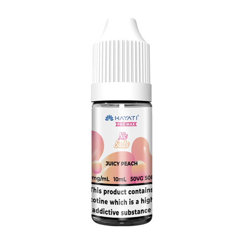 Juicy Peach Nic Salt E-Liquid by Hayati Pro Max