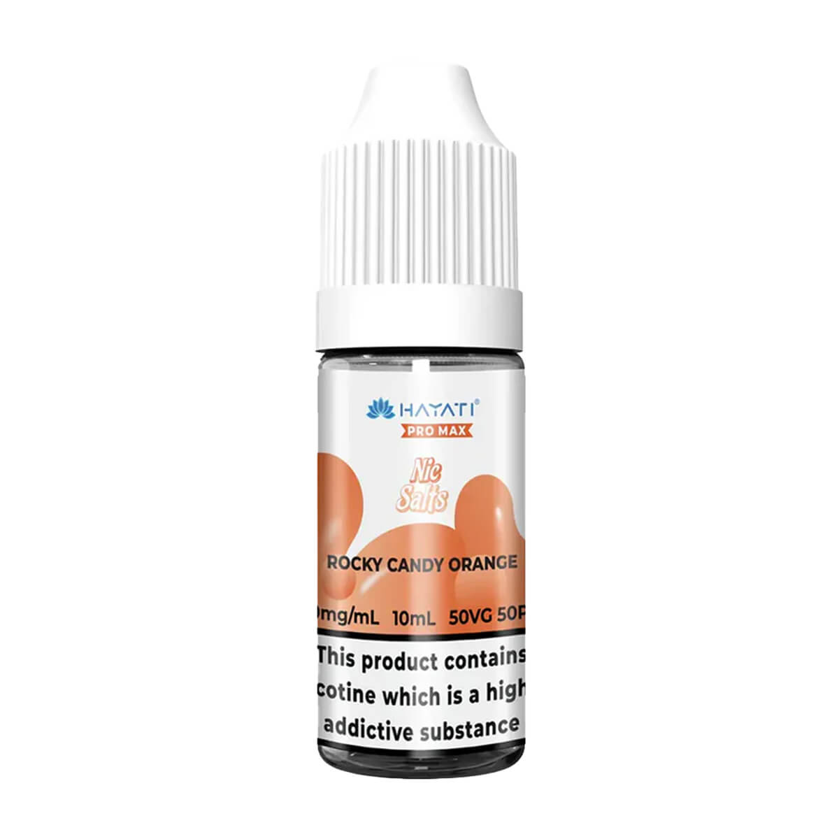 Rocky Candy Orange Nic Salt E-Liquid by Hayati Pro Max