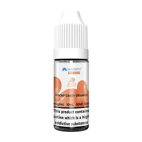 Rocky Candy Orange Nic Salt E-Liquid by Hayati Pro Max