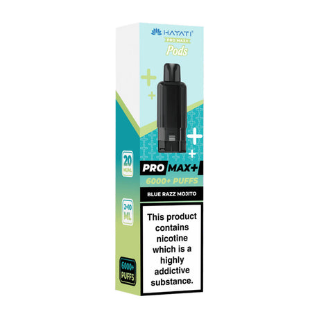 Hayati Pro Max Plus 6000 Prefilled Pod + Refill Container