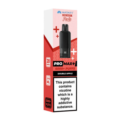Hayati Pro Max Plus 6000 Prefilled Pod + Refill Container