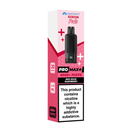 Hayati Pro Max Plus 6000 Prefilled Pod + Refill Container