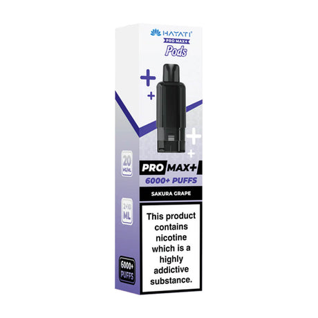 Hayati Pro Max Plus 6000 Prefilled Pod + Refill Container