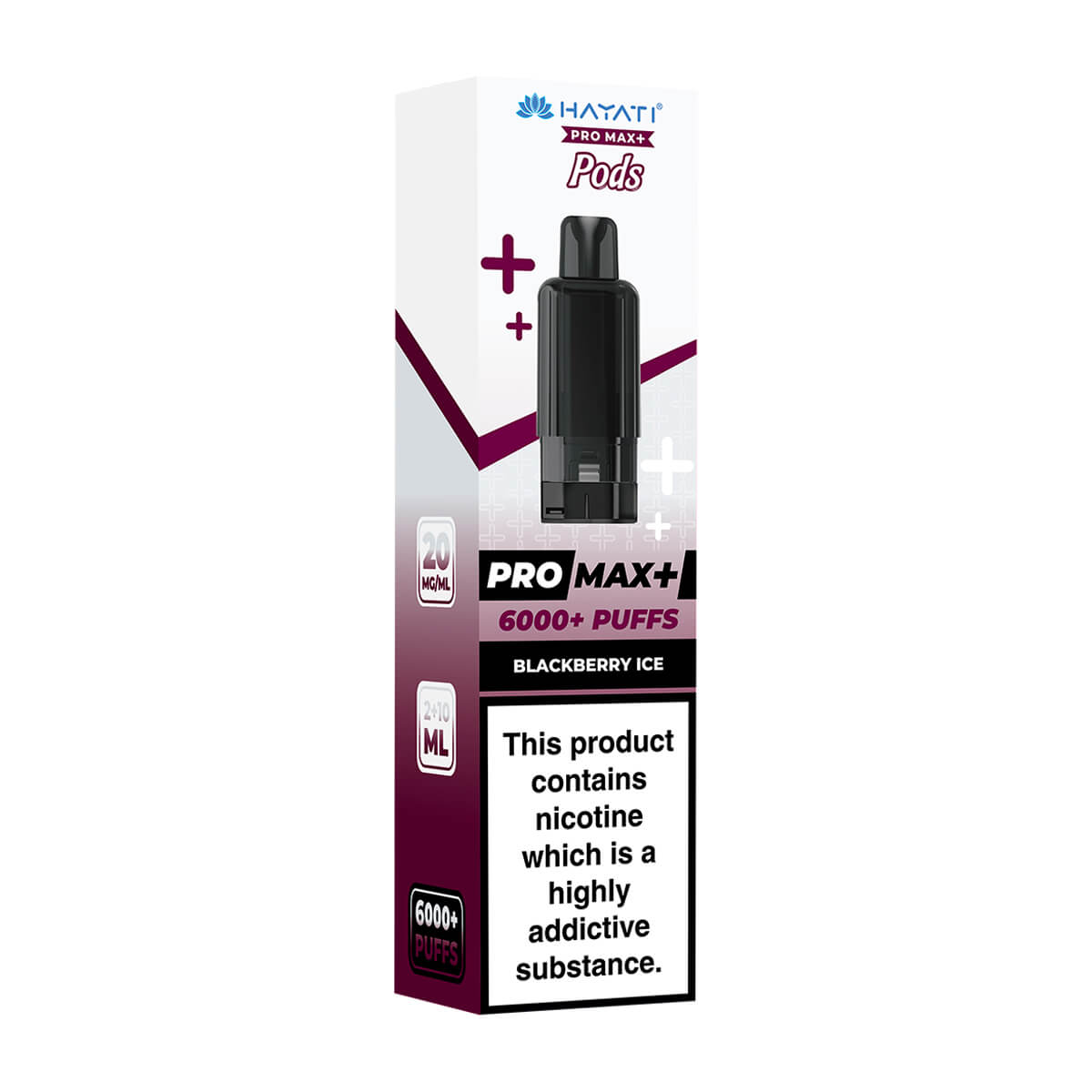 Hayati Pro Max Plus 6000 Prefilled Pod + Refill Container