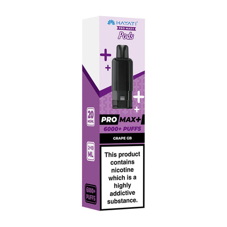 Hayati Pro Max Plus 6000 Prefilled Pod + Refill Container