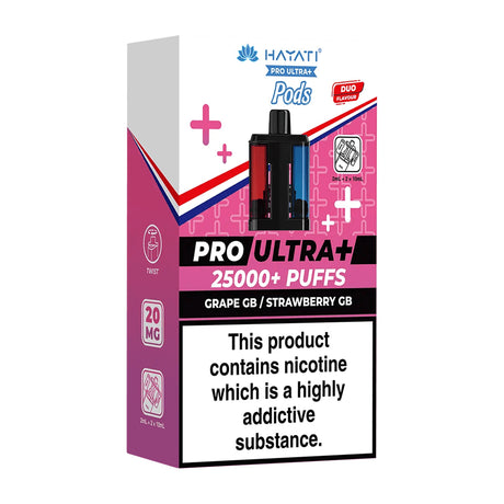 Grape Gummy Bear / Strawberry Gummy Bear Pro Ultra Plus 25K Prefilled Pod + Refill by Hayati