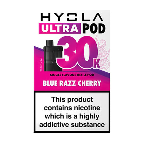 Blue Razz Cherry Hyola Ultra 30K Refill Pack
