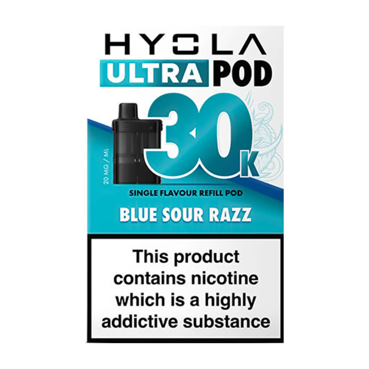 Blue Sour Razz Hyola Ultra 30K Refill Pack