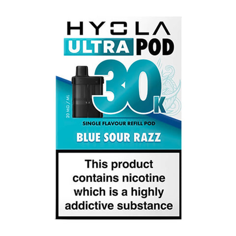 Blue Sour Razz Hyola Ultra 30K Refill Pack