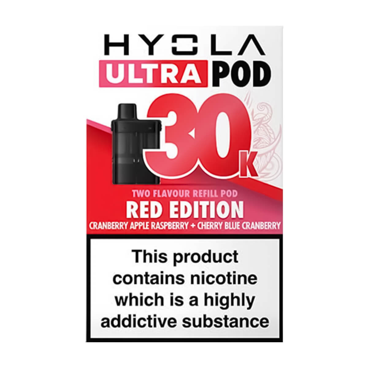 Red Edition Hyola Ultra 30K Refill Pack