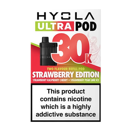 Strawberry Edition Hyola Ultra 30K Refill Pack