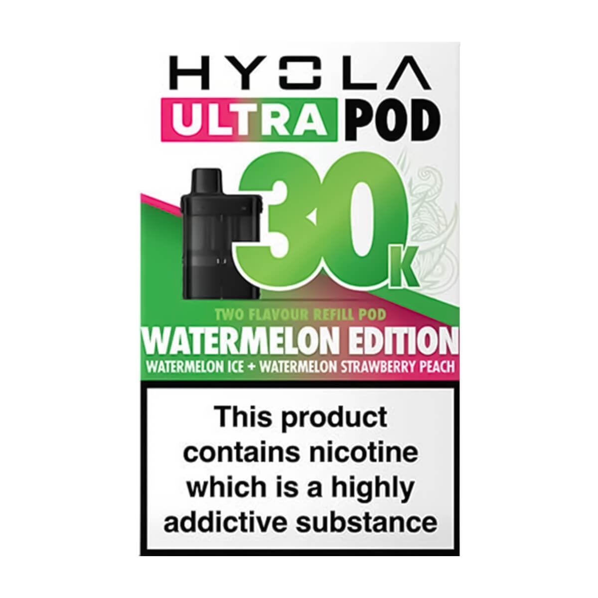 Watermelon Edition Hyola Ultra 30K Refill Pack