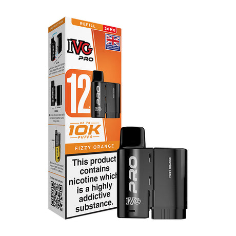 Fizzy Orange IVG Pro 12 Refill Pack