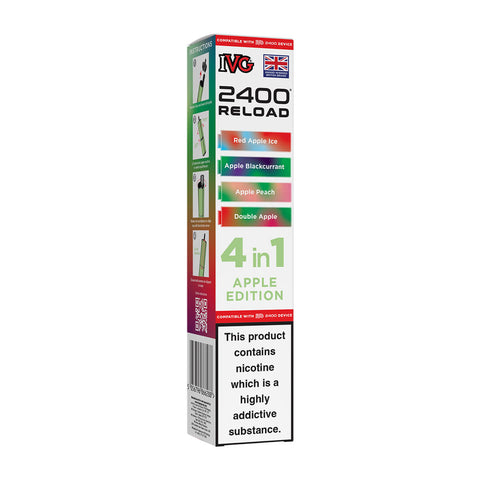 Apple Edition IVG 2400 Reload Prefilled Pods