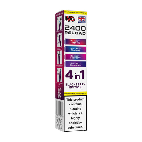 Blackberry Edition IVG 2400 Reload Prefilled Pods