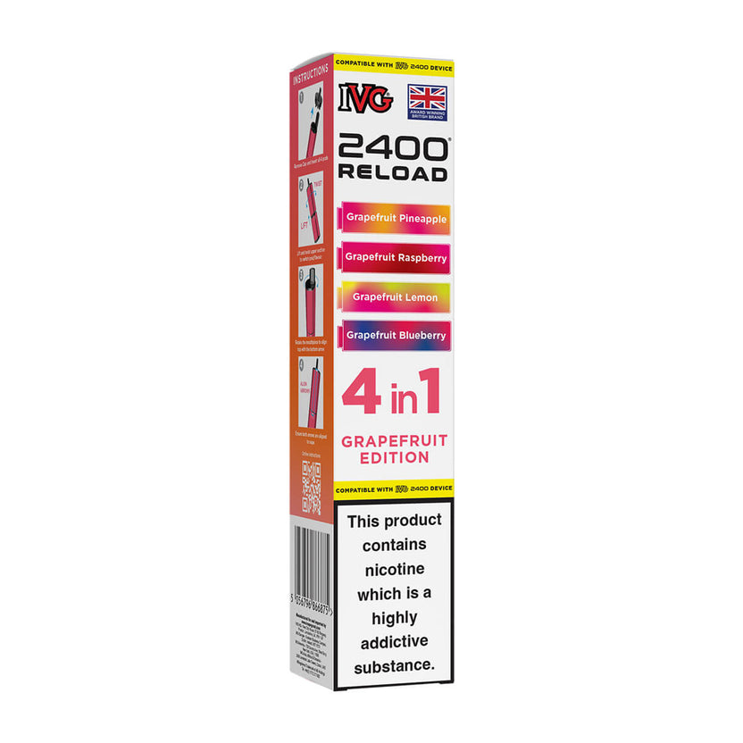Grapefruit Edition IVG 2400 Reload Prefilled Pods
