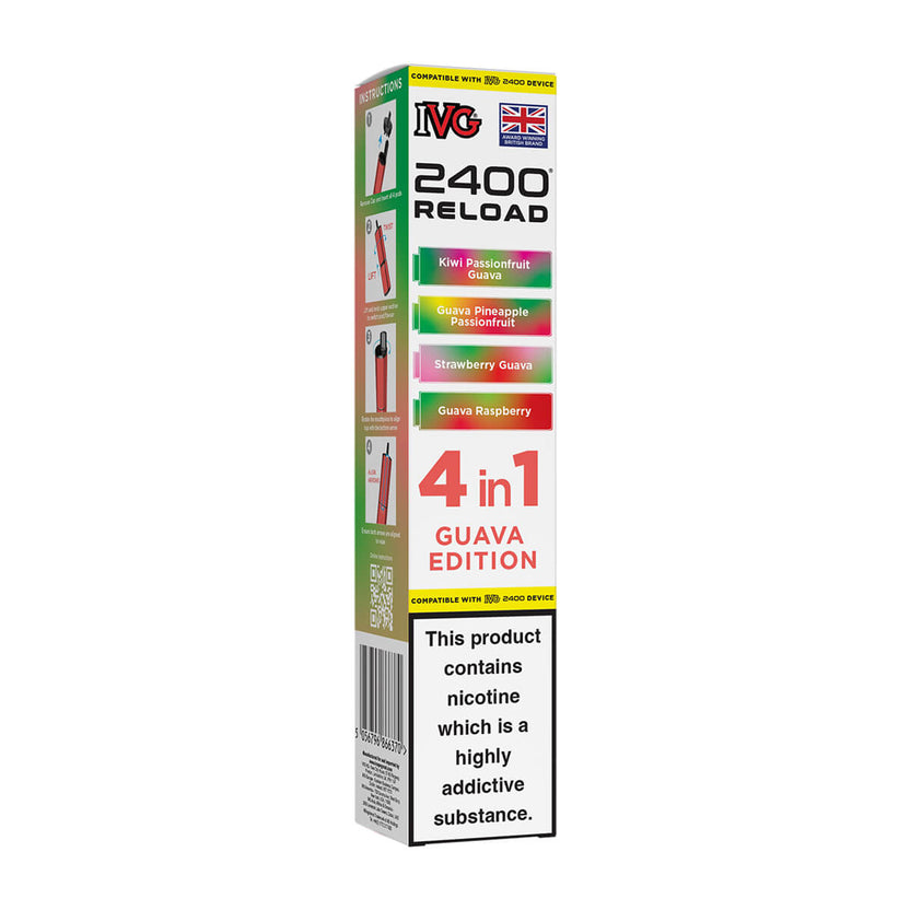 Guava Edition IVG 2400 Reload Prefilled Pods