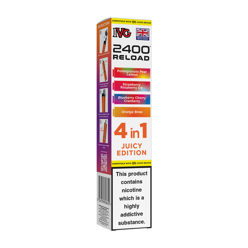 Juicy Edition IVG 2400 Reload Prefilled Pods