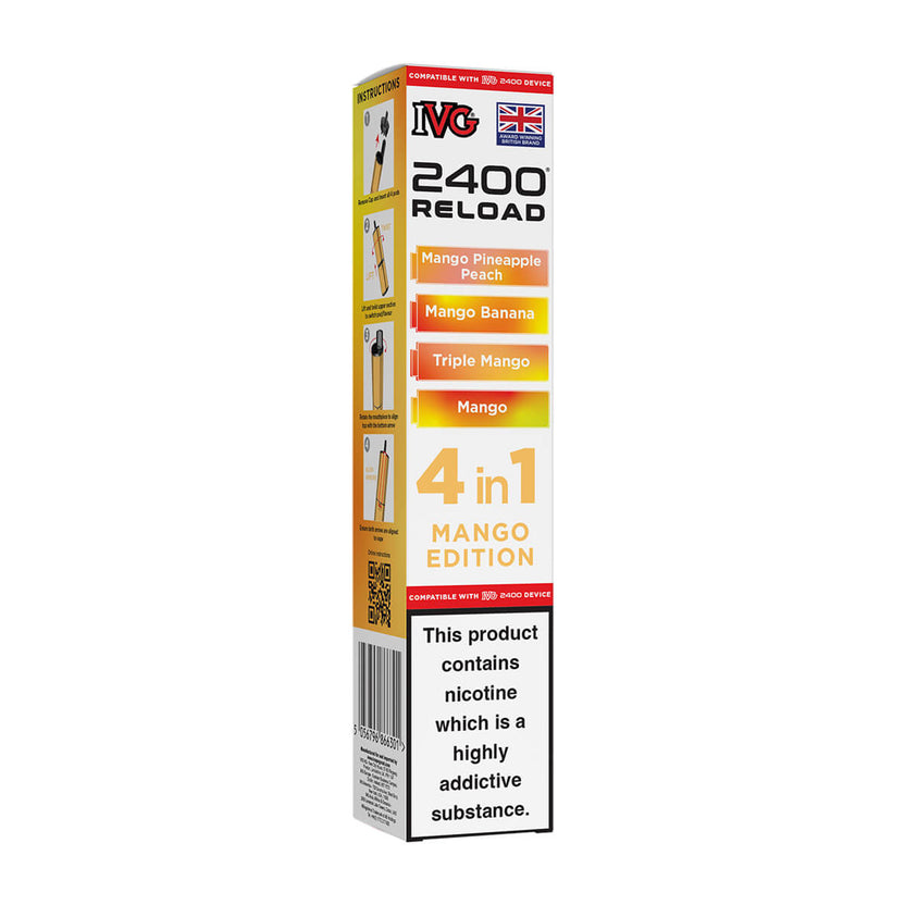 Mango Edition IVG 2400 Reload Prefilled Pods