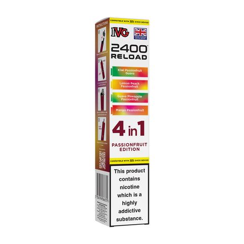 Passionfruit Edition IVG 2400 Reload Prefilled Pods