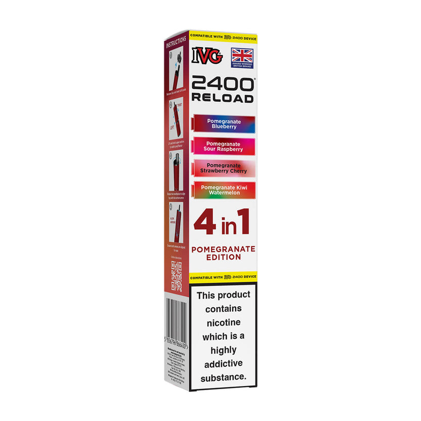 Pomegranate Edition IVG 2400 Reload Prefilled Pods