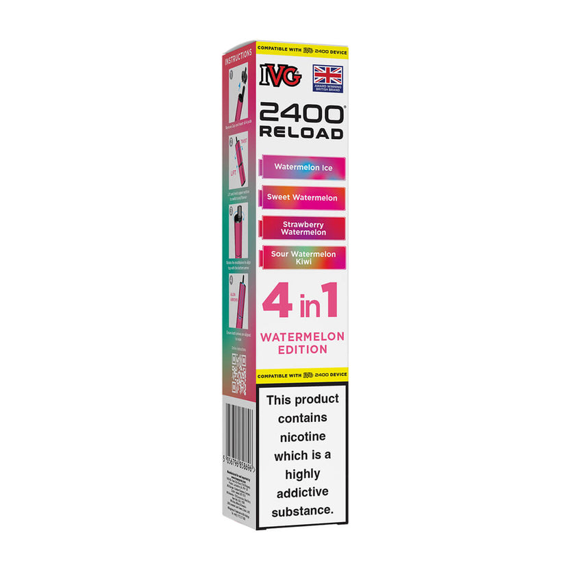 Watermelon Edition IVG 2400 Reload Prefilled Pods