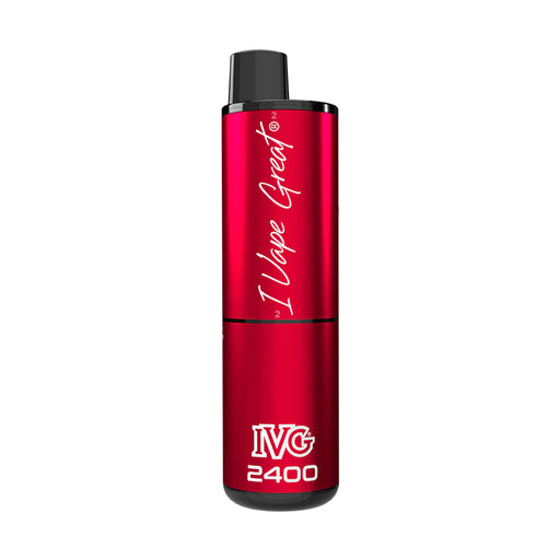 IVG 2400 Disposable Vape Kit Red Edition 