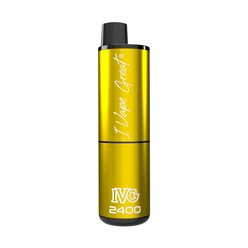 IVG 2400 Disposable Vape Kit Yellow Edition 