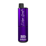 IVG 2400 Prefilled Pod Vape Kit Blackcurrant Menthol