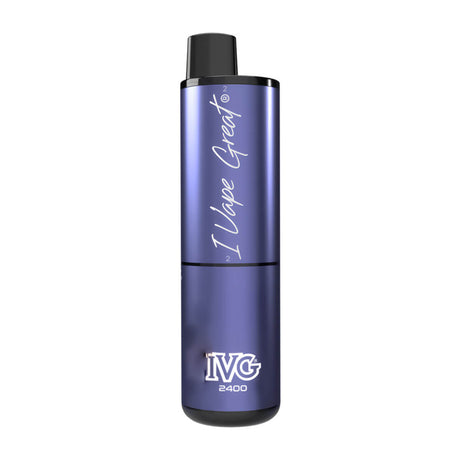 IVG 2400 Prefilled Pod Vape Kit Grape Ice
